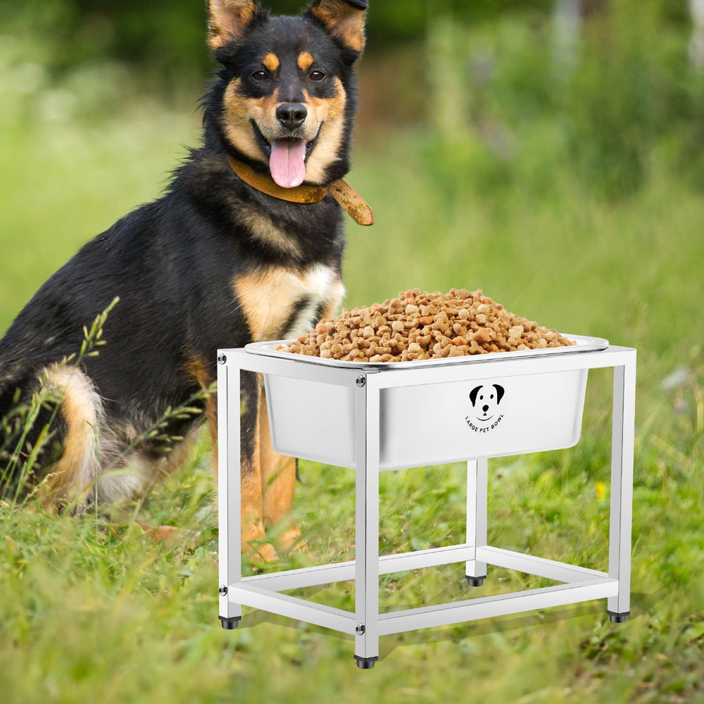 GIXSEGIE large-capacity 1.25 gallon bowl reduces refills for households.