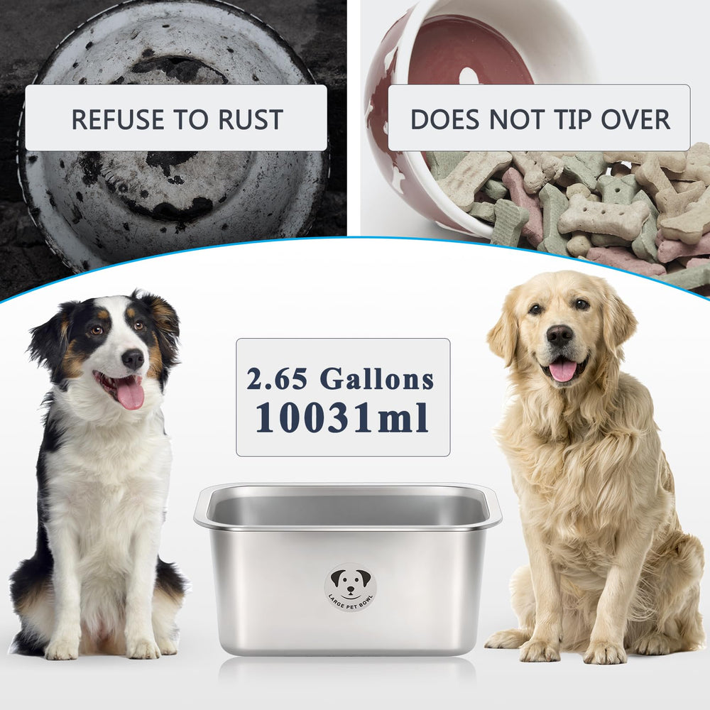 GIXSEGIE stainless steel bowl is dishwasher safe for quick cleanup after big meals.