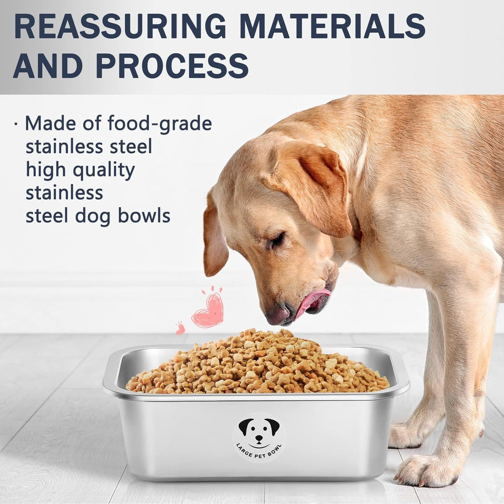 GIXSEGIE large-capacity bowl suitable for two feeds in one