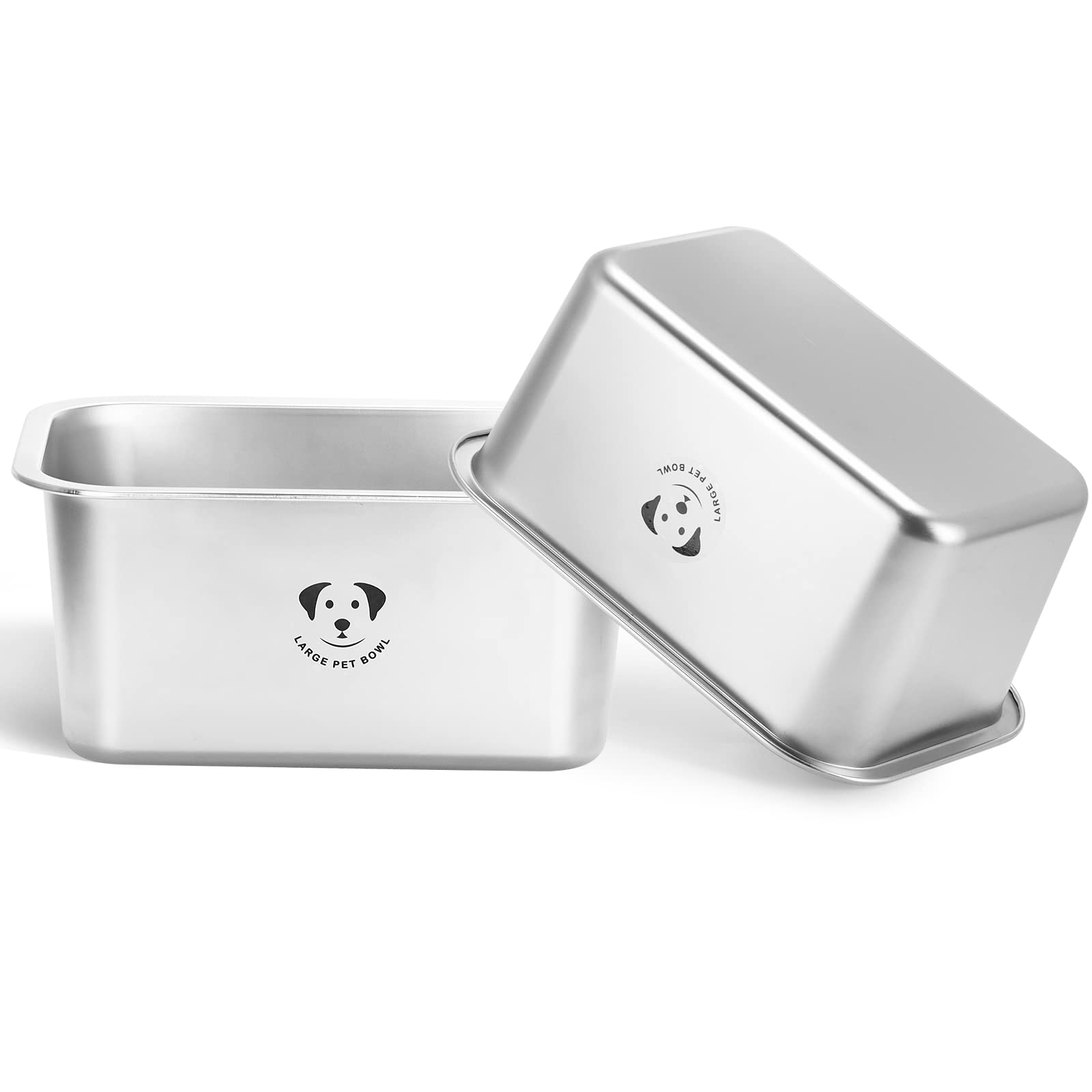 GIXSEGIE designed for two-use as food and water bowl in one.