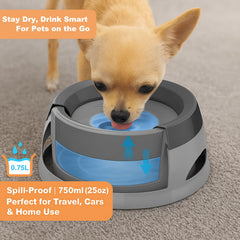 GIYOXIMA splash guard rim keeps water contained during car rides