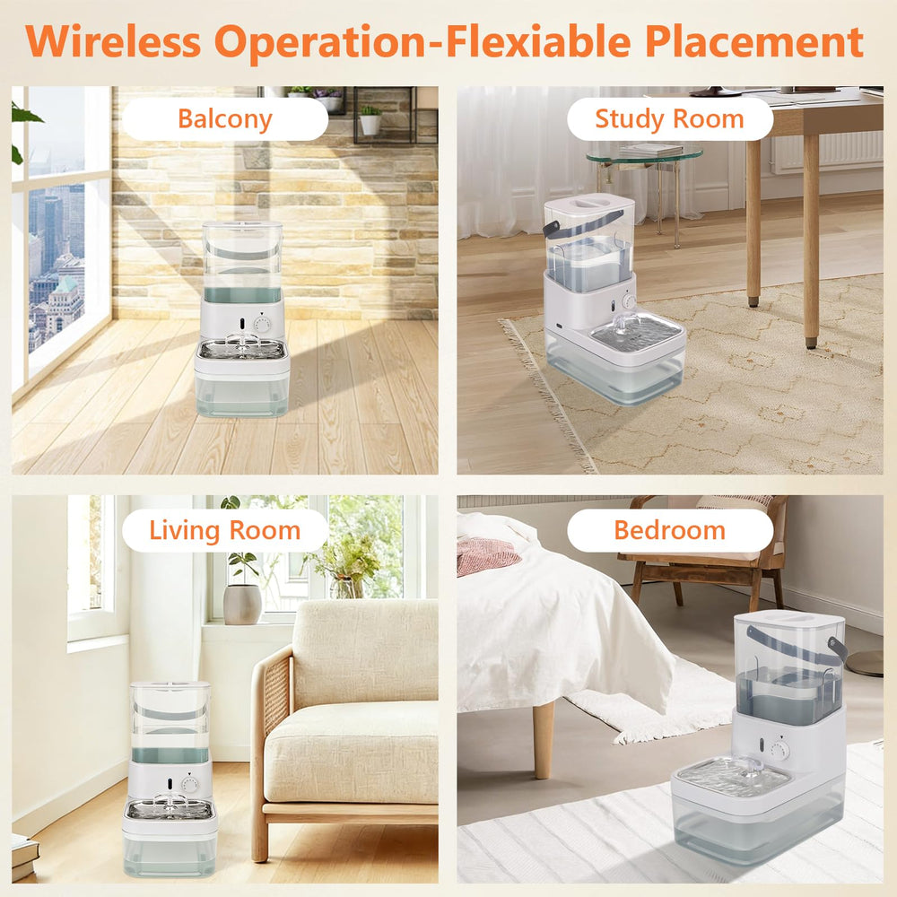 GJEASE flexible placement with filterless hydration.