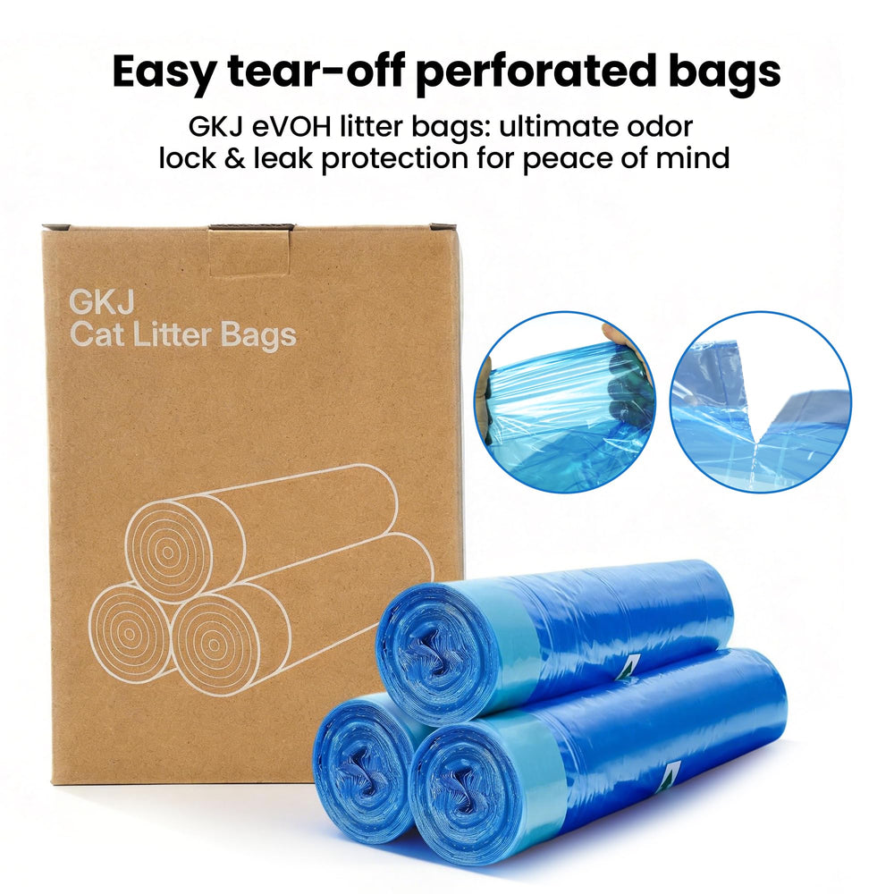 GKJ cat litter bags compatible with GKJ litter trash can