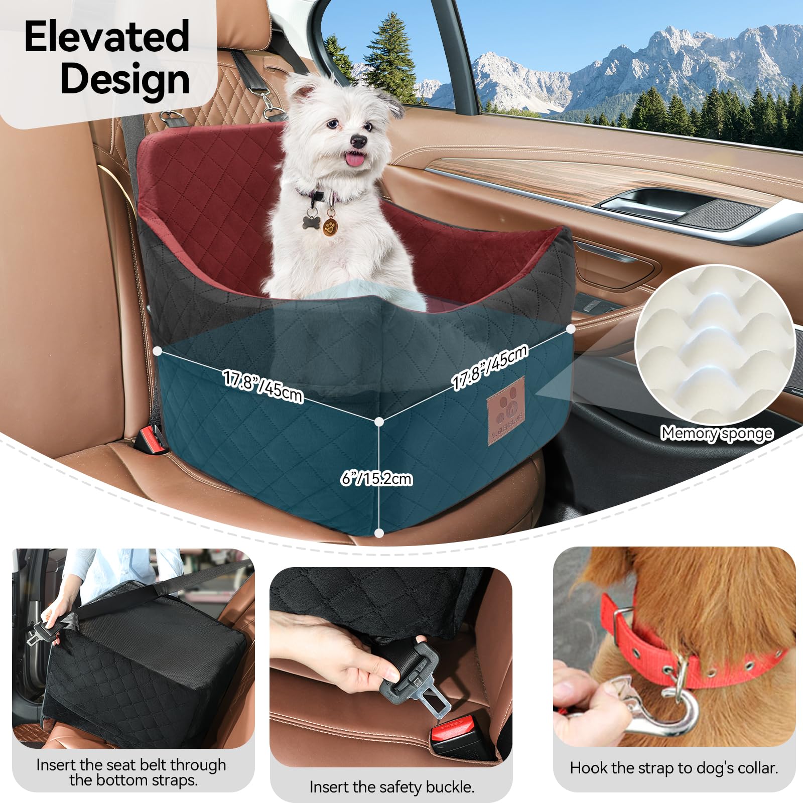 GL GLENSLAVE side pocket showcasing convenient storage for toys and treats.