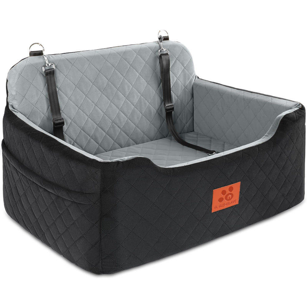 GL GLENSLAVE dog car seat view 1 showing elevated height for improved visibility