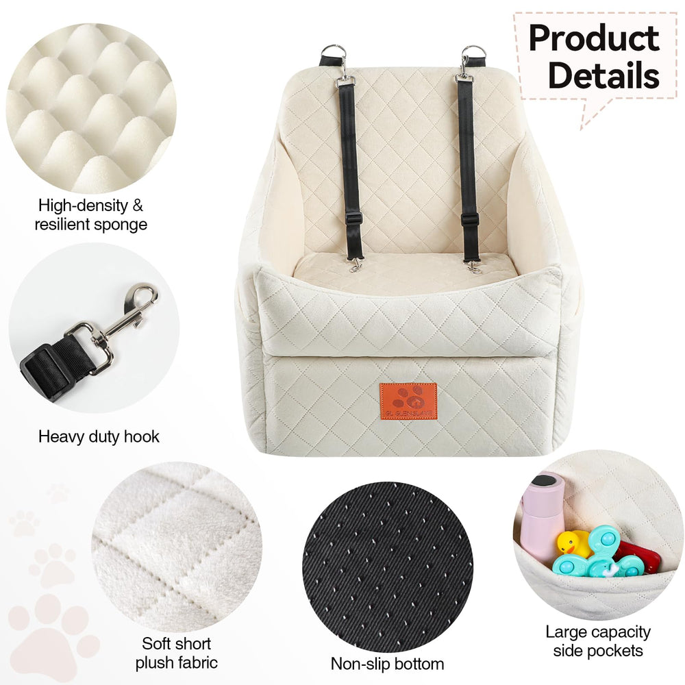 GL GLENSLAVE dog seat with side pockets for handy storage.