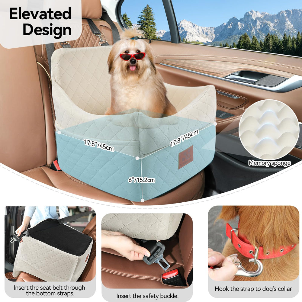 GL GLENSLAVE dog seat washable cover for easy cleaning.