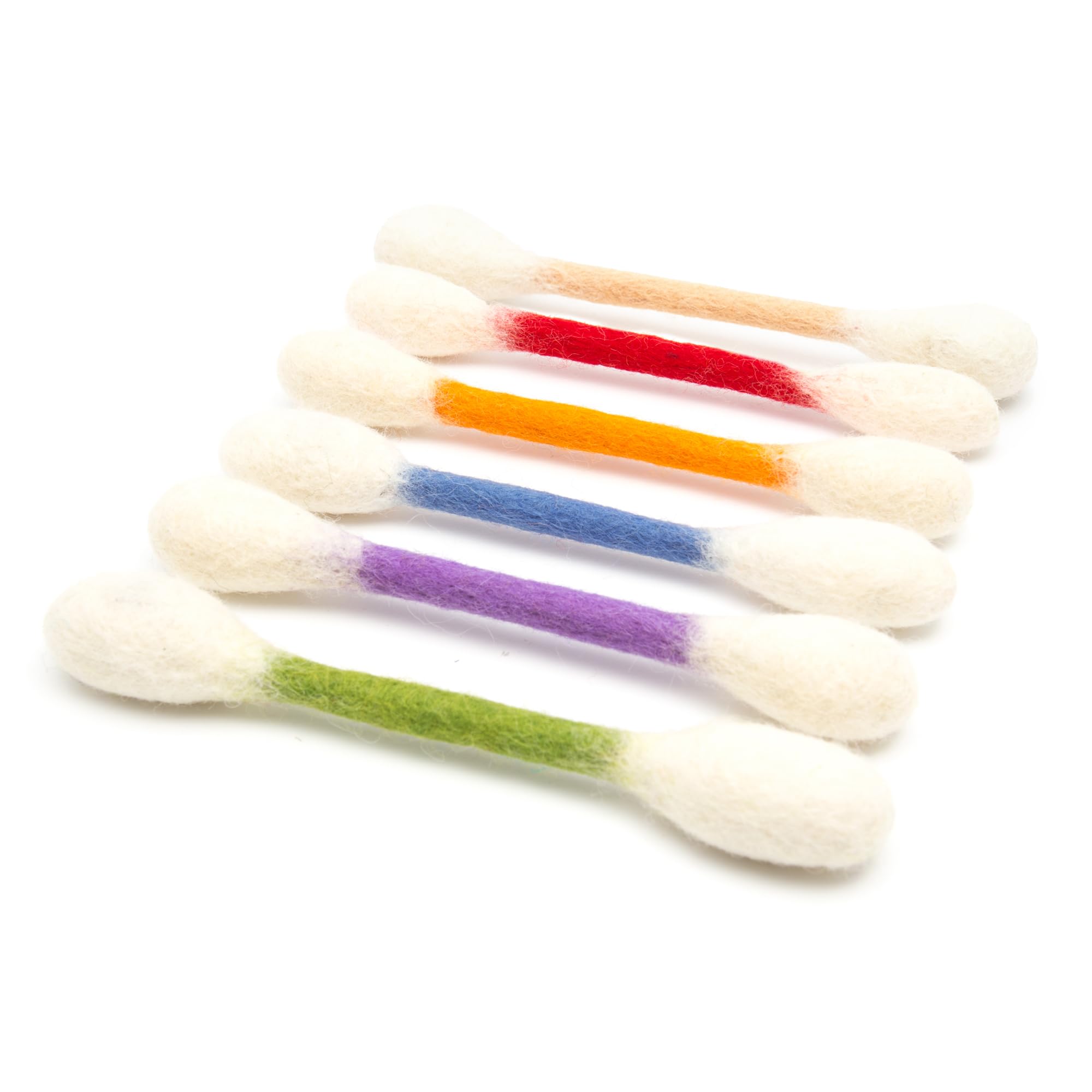 Glaciart One swabs cat toys catnip, front view, encouraging interactive play for curious cats.