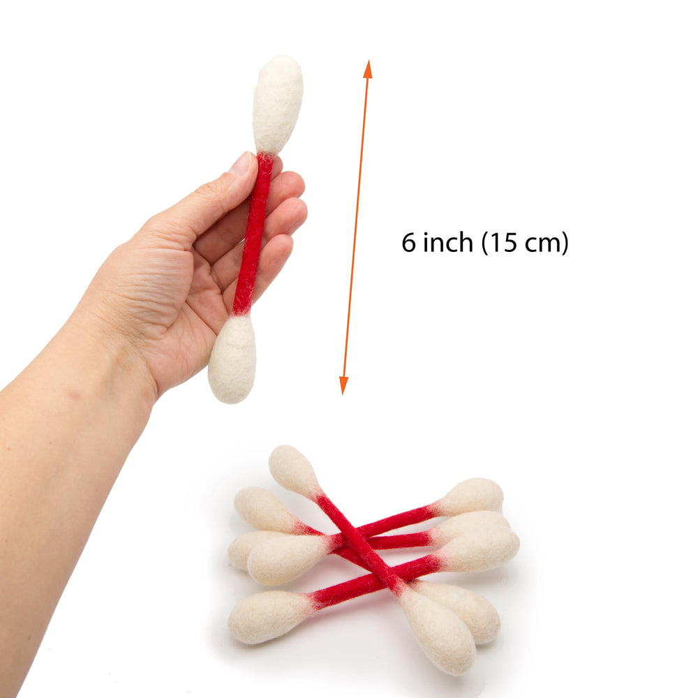 Glaciart One Swabs Cat Toys – natural materials support safe, engaging kitten entertainment.