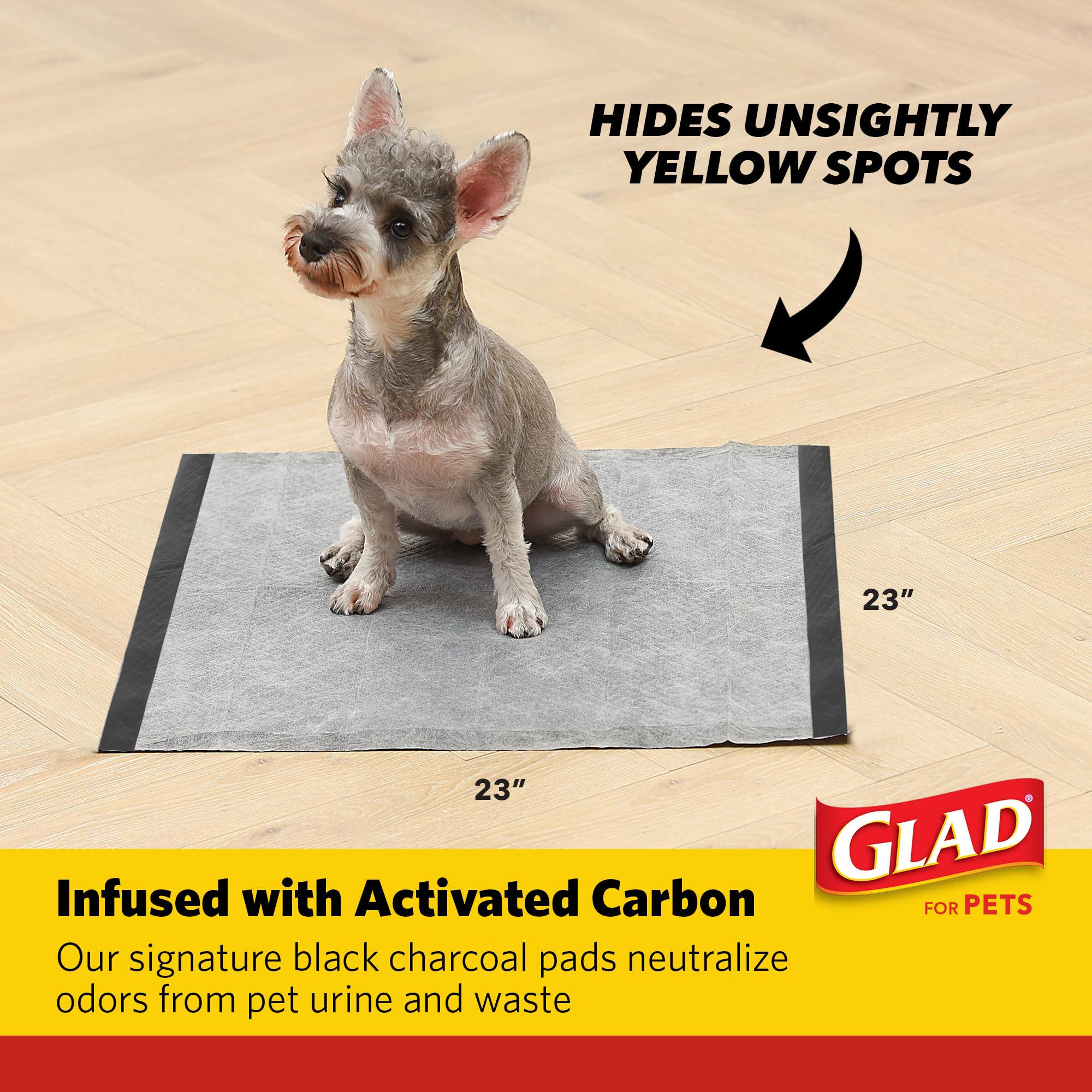 Glad for Pets 100-count bulk pack for multi-dog homes.