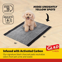 Glad for Pets activated carbon layer view, helping neutralize odors at the source.