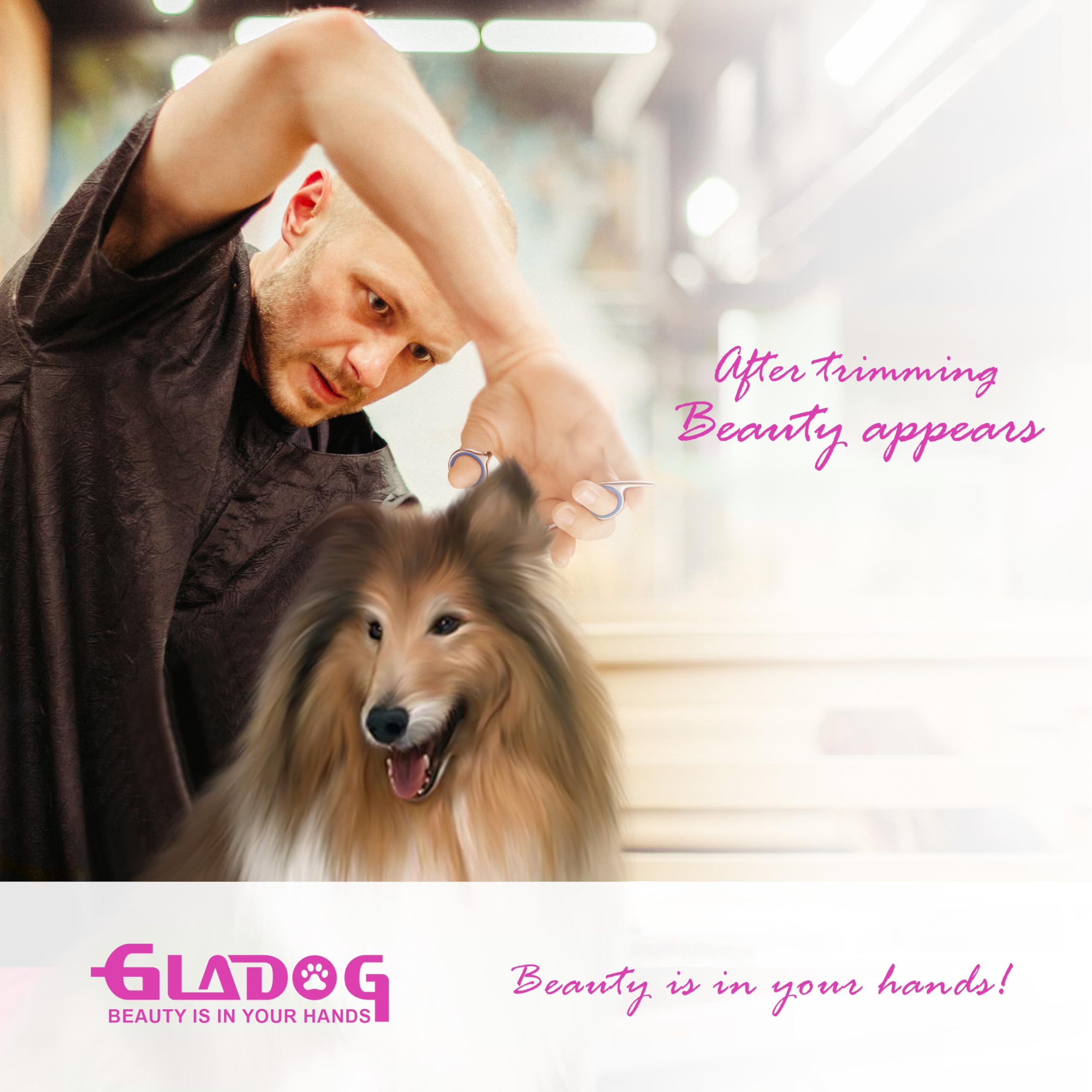 GLADOG leather case stores tools safely and keeps your kit organized.