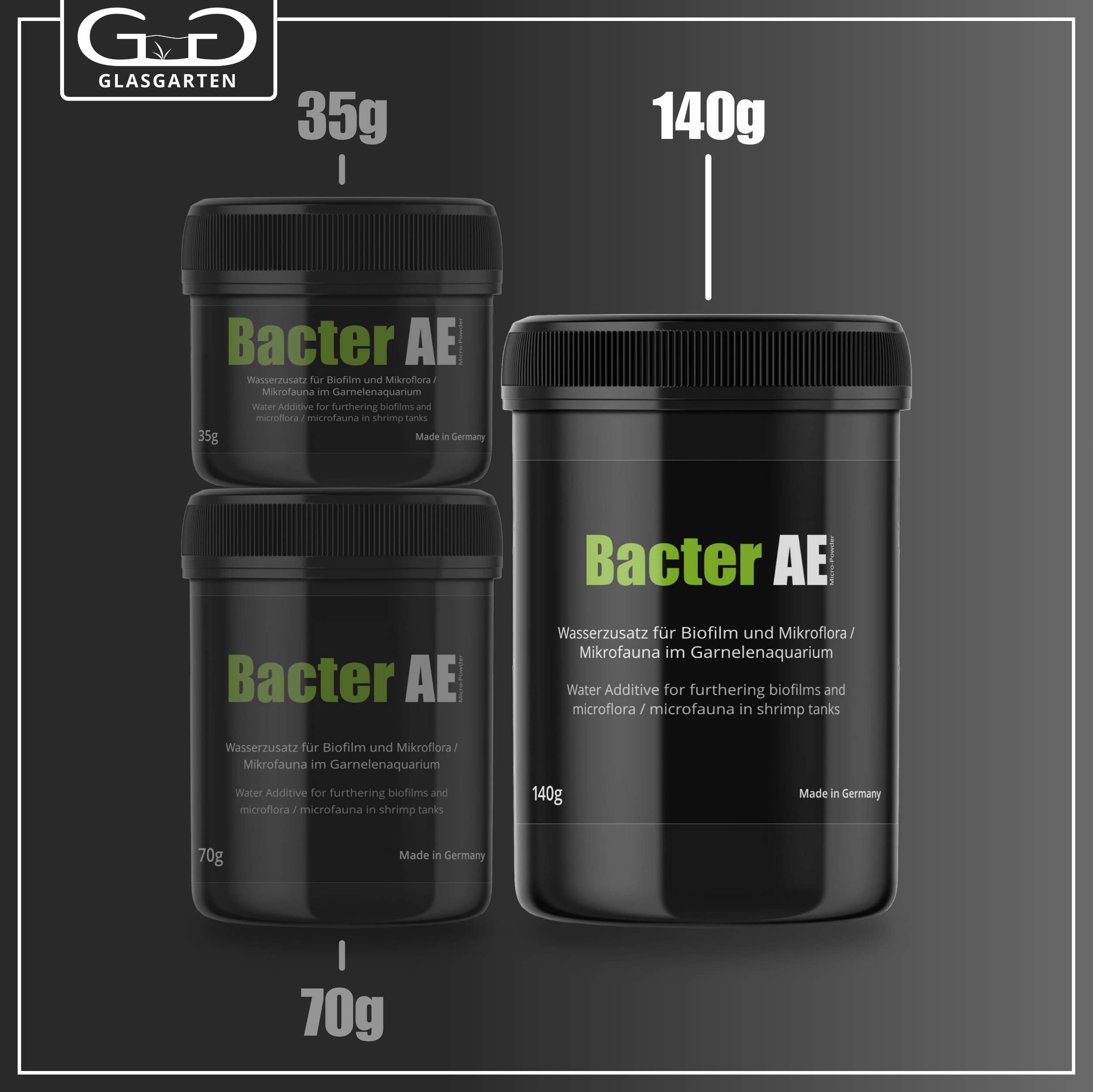 Dosage guidance for a 120-liter tank with GlasGarten Bacter AE