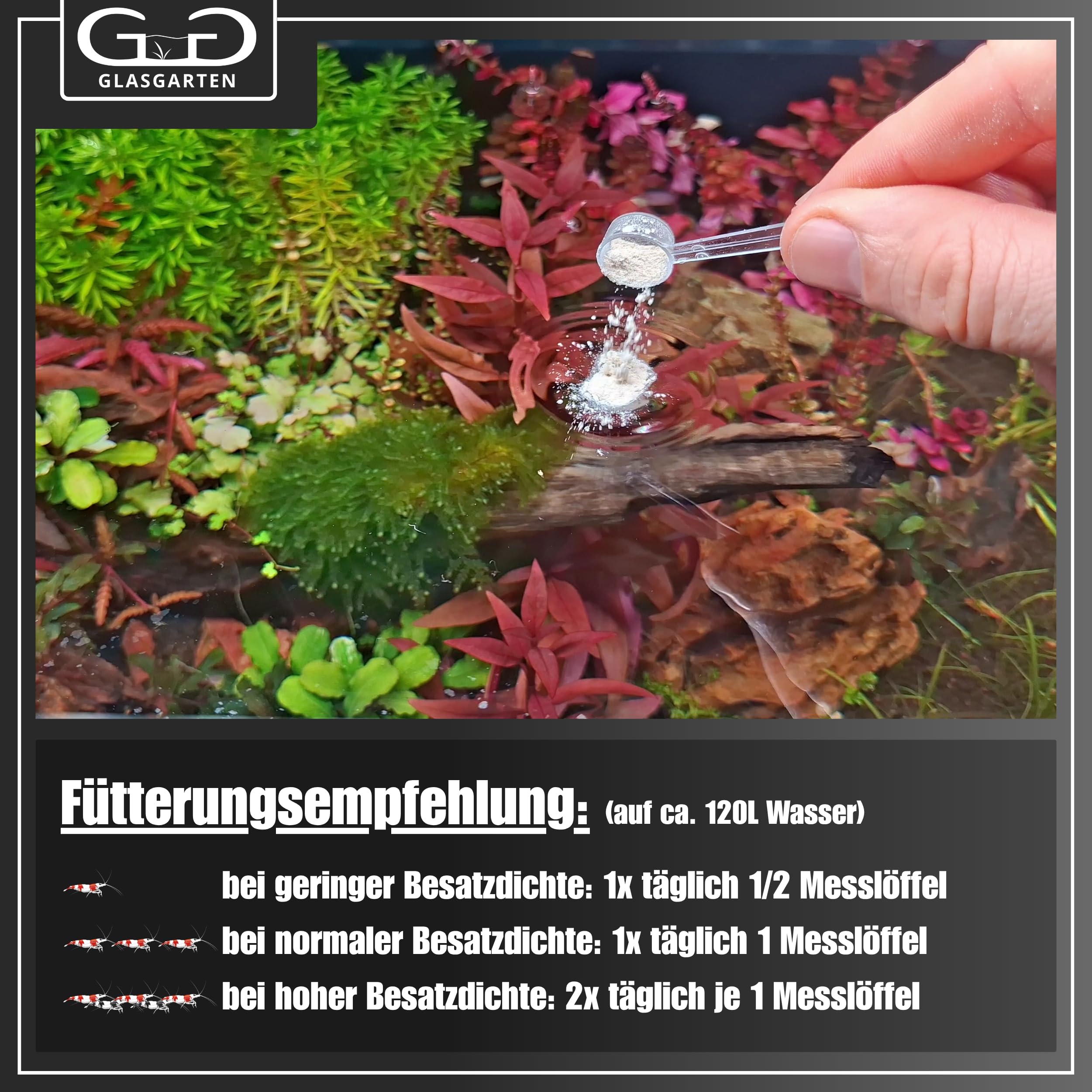 Label highlights probiotic cultures in GlasGarten Bacter AE