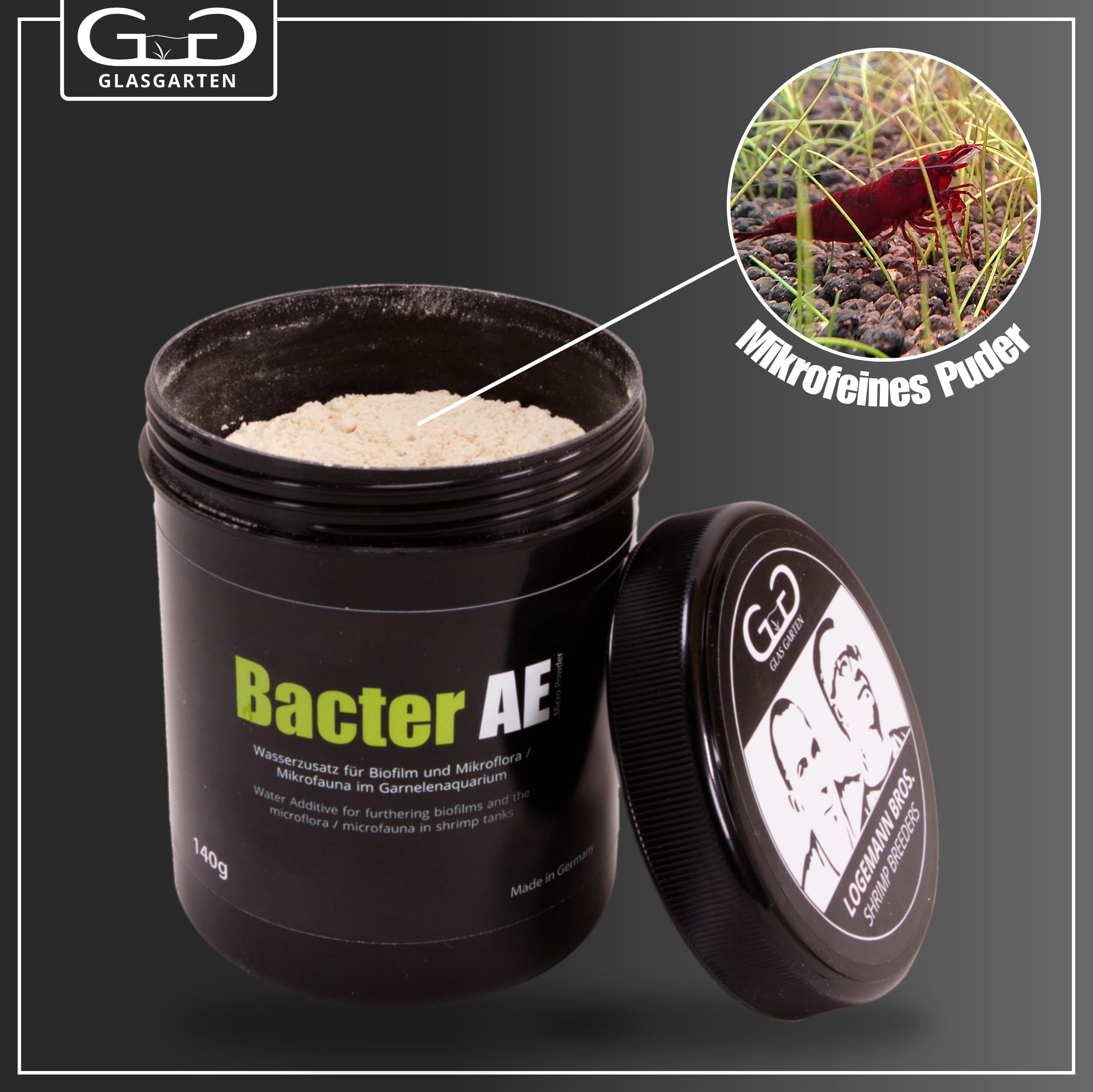 In-water activation of GlasGarten Bacter AE micro organisms