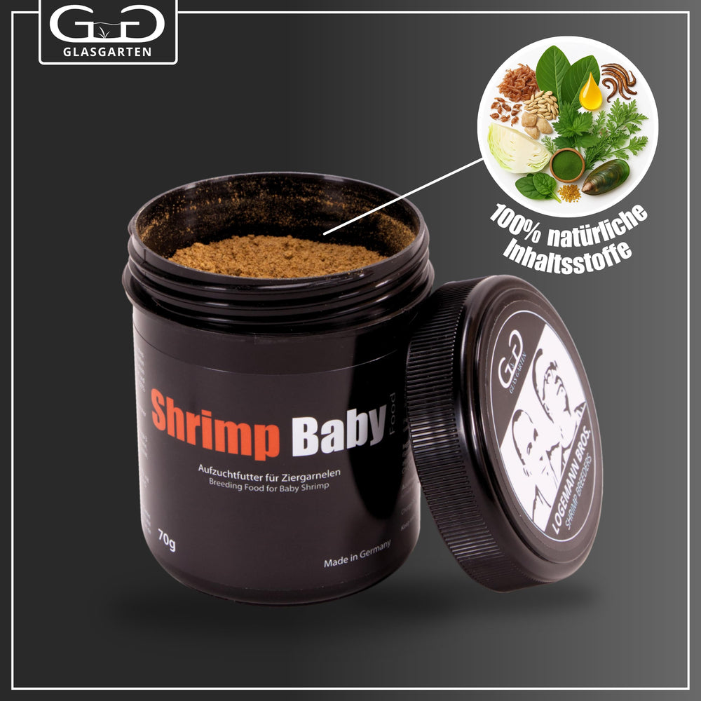 GlasGarten Care Food suitable for decorative shrimps snails and crustaceans