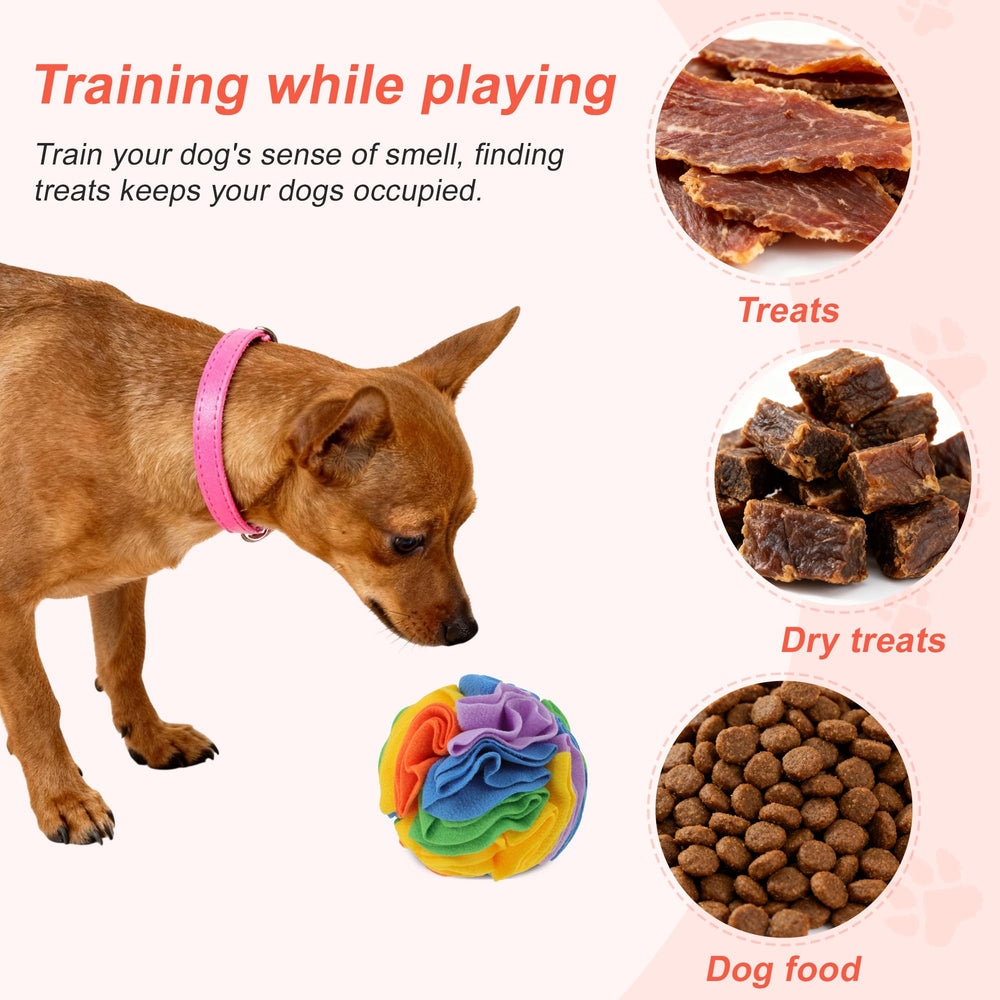 GLIDESMOOTH snuffle ball is machine washable and dryer-safe.