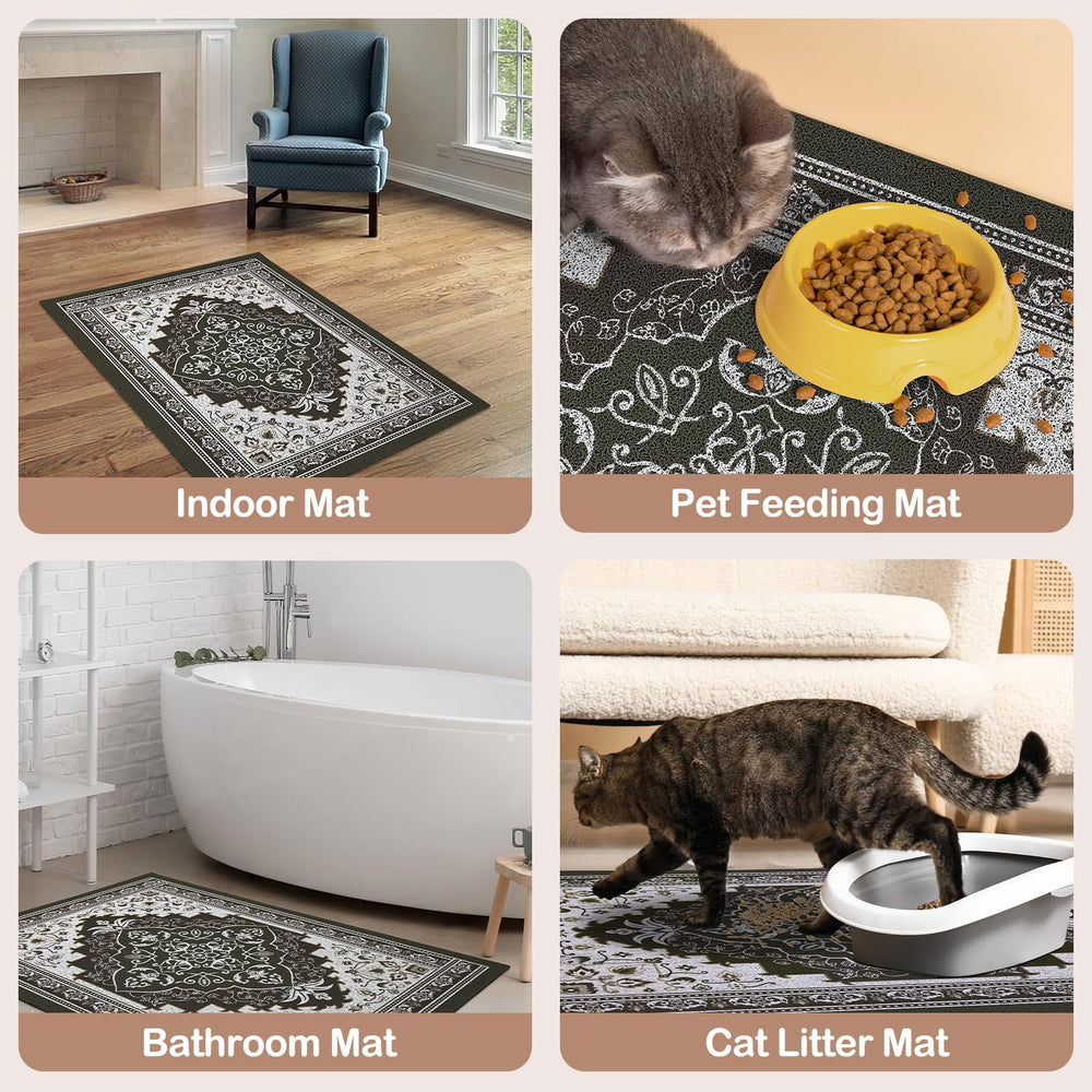 Glittme mat is easy to clean and quick to dry.