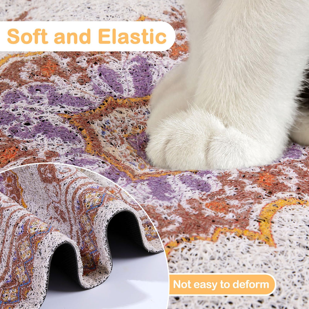 Glittme waterproof bottom prevents moisture from reaching floors