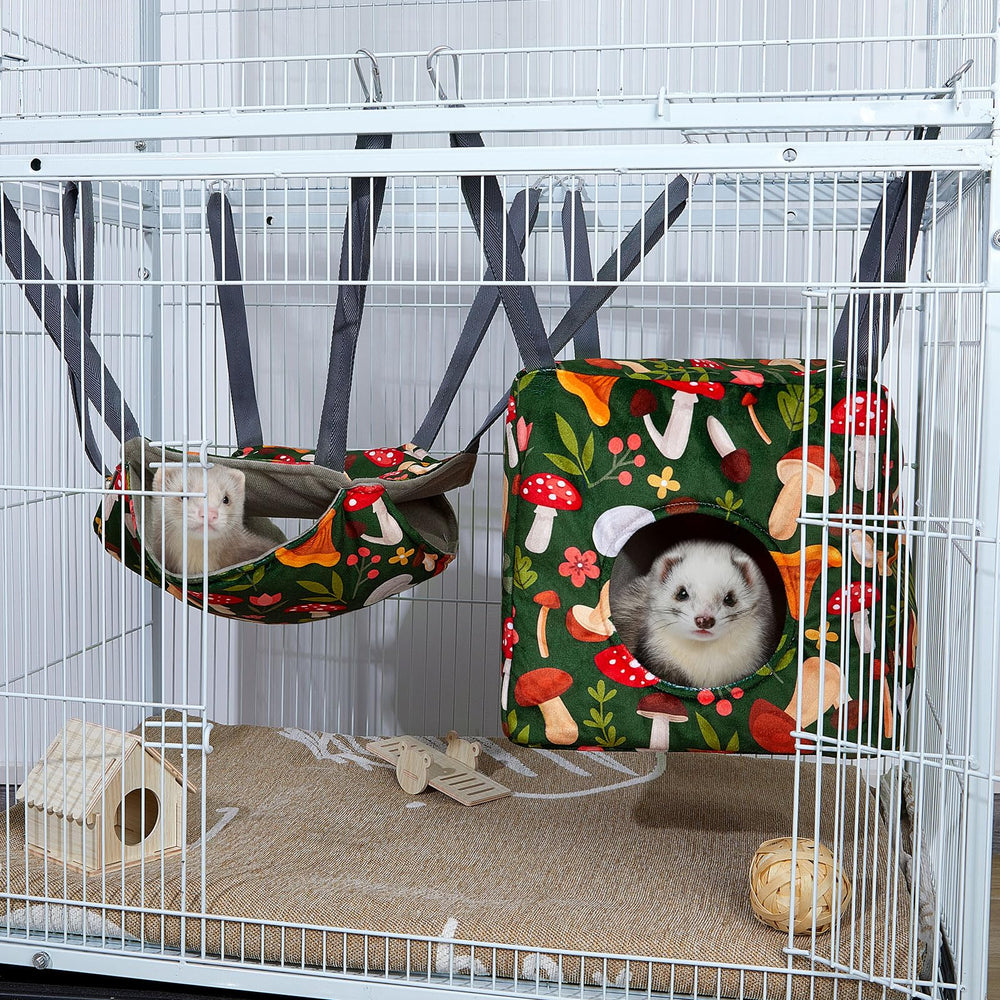 Glittme machine-washable-cage-accessory stays clean with easy washing.