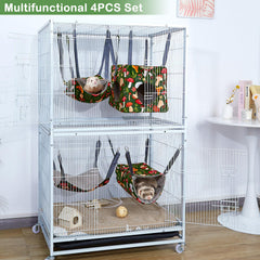 Glittme soft-pp-bottom nest with stable base for pets.