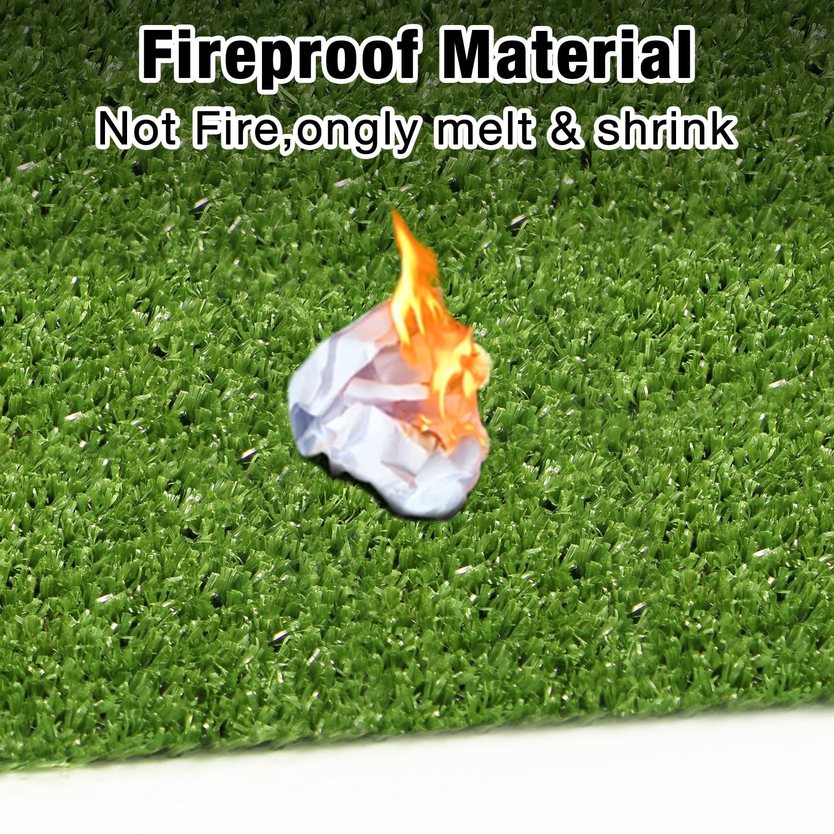 Globgreen patio balcony dog turf fits outdoor decor and space