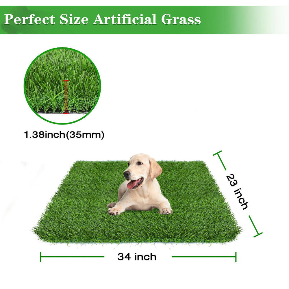 GLOBREEN turf on patio setup suitable for outdoor training