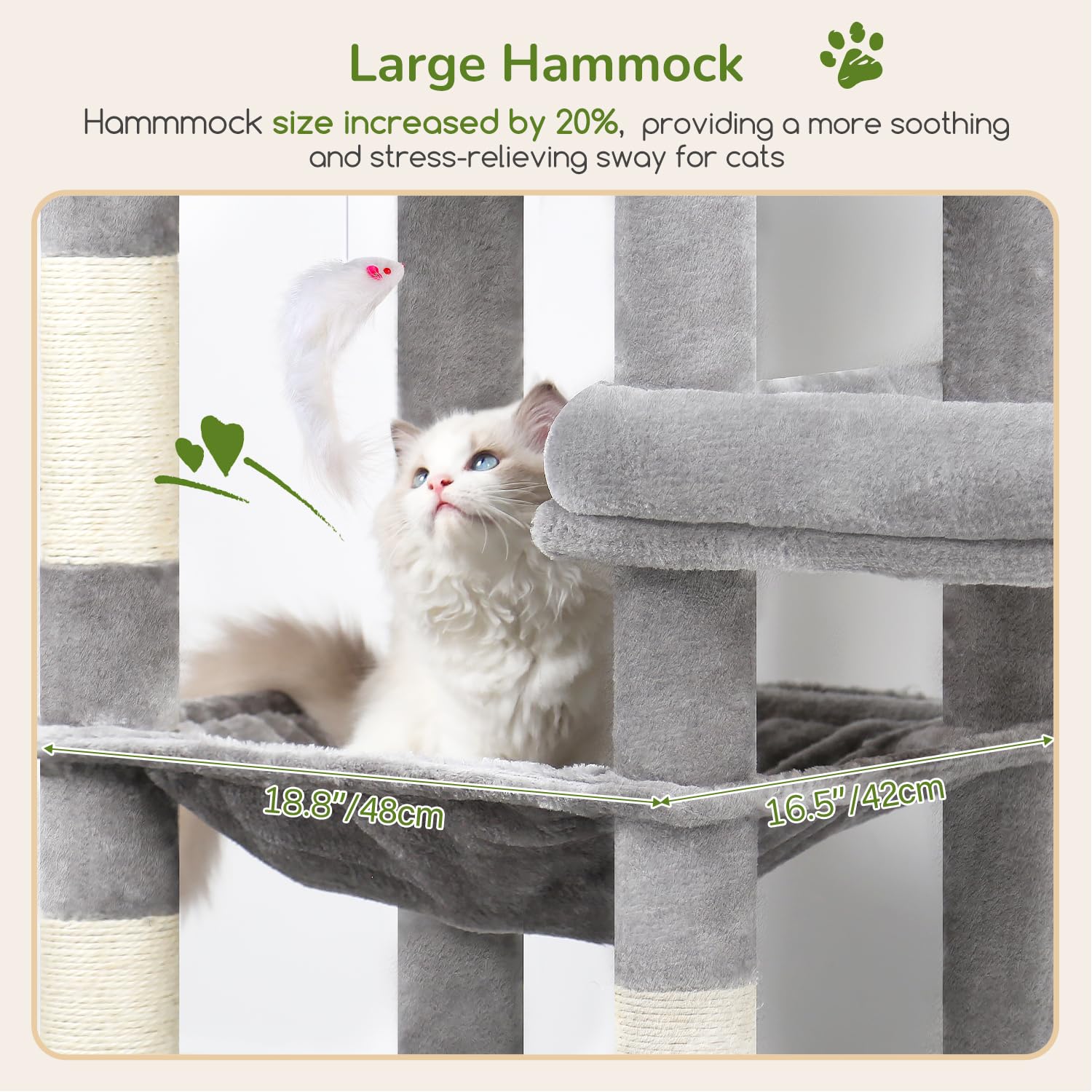 Globlazer sisal posts satisfy scratching instincts and promote paw health