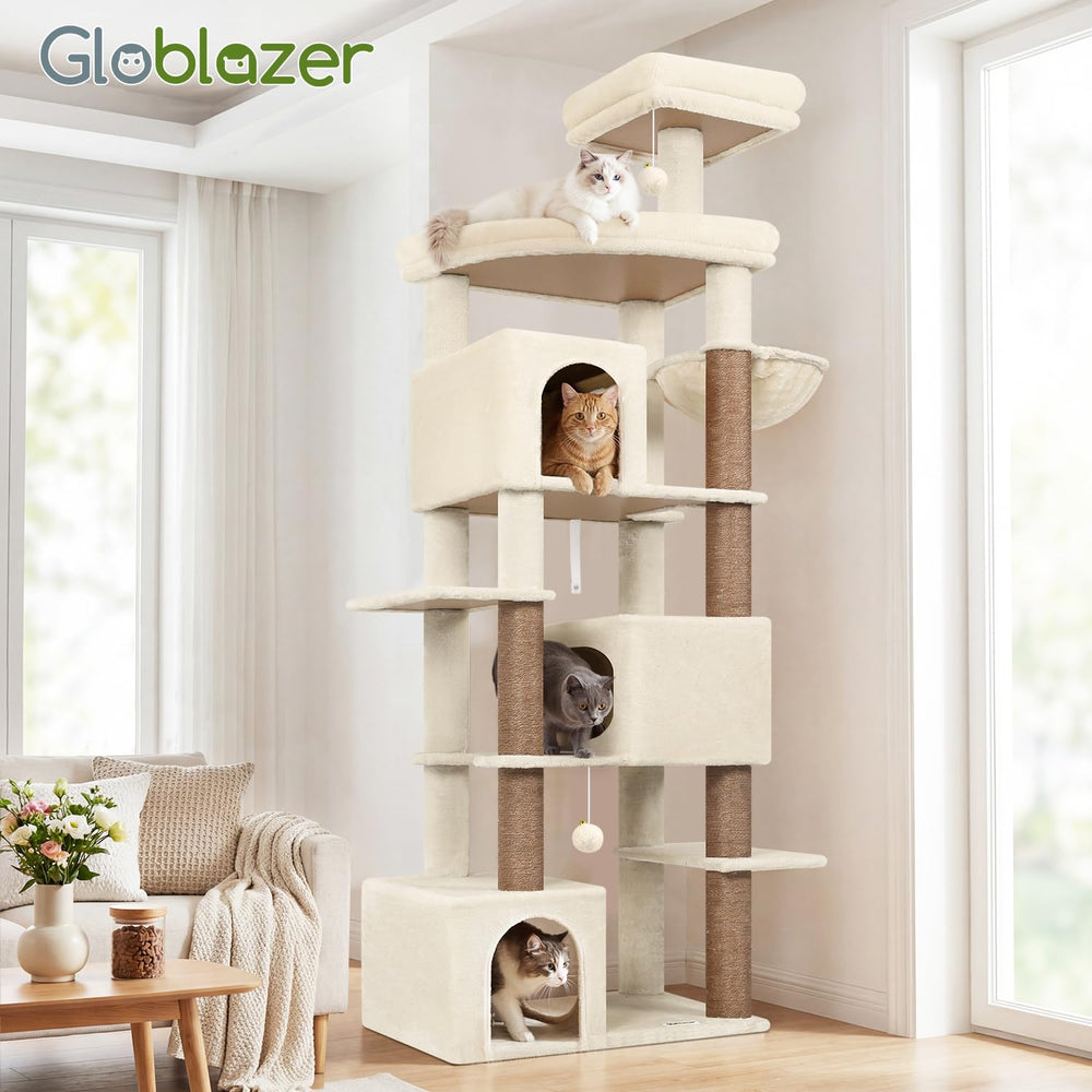 Globlazer anti-tip straps secure the unit to the wall
