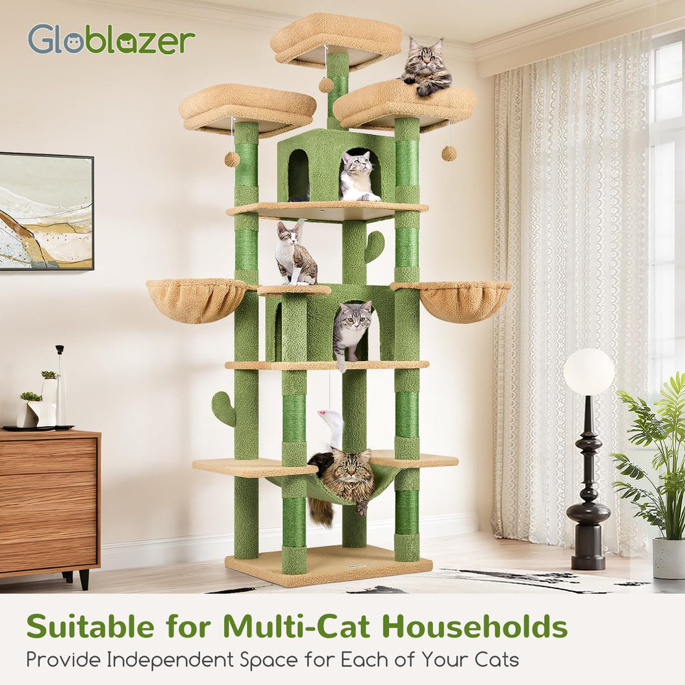 Green color finish complements modern home interiors.
