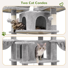 Globlazer Big Cat Tower sisal posts deliver durable scratching surfaces for claws