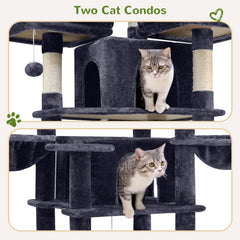 Globlazer Big Cat Tower sisal rope posts satisfy scratching instincts