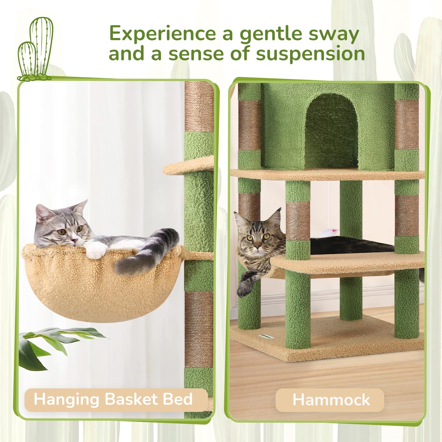 Globlazer C66 hanging basket provides elevated perching and observation