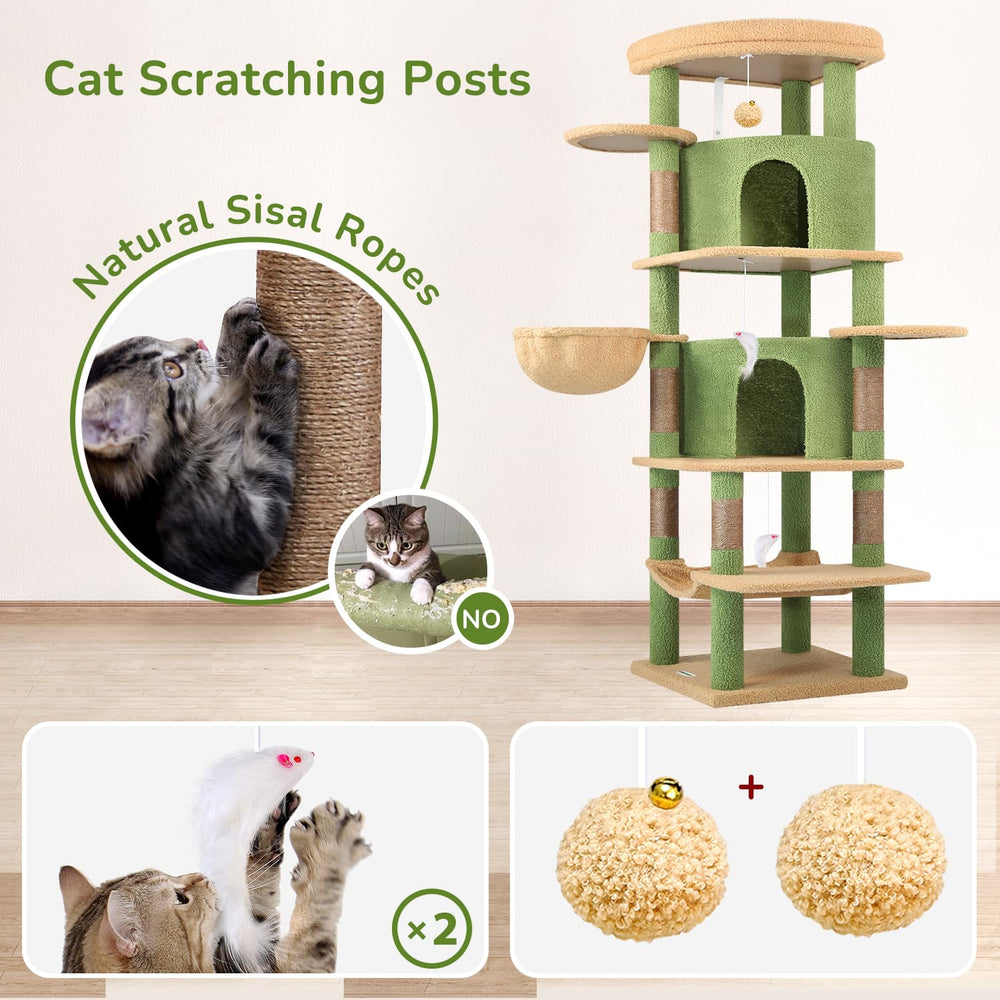 Globlazer C66 scratching posts provide durable outlets for scratching