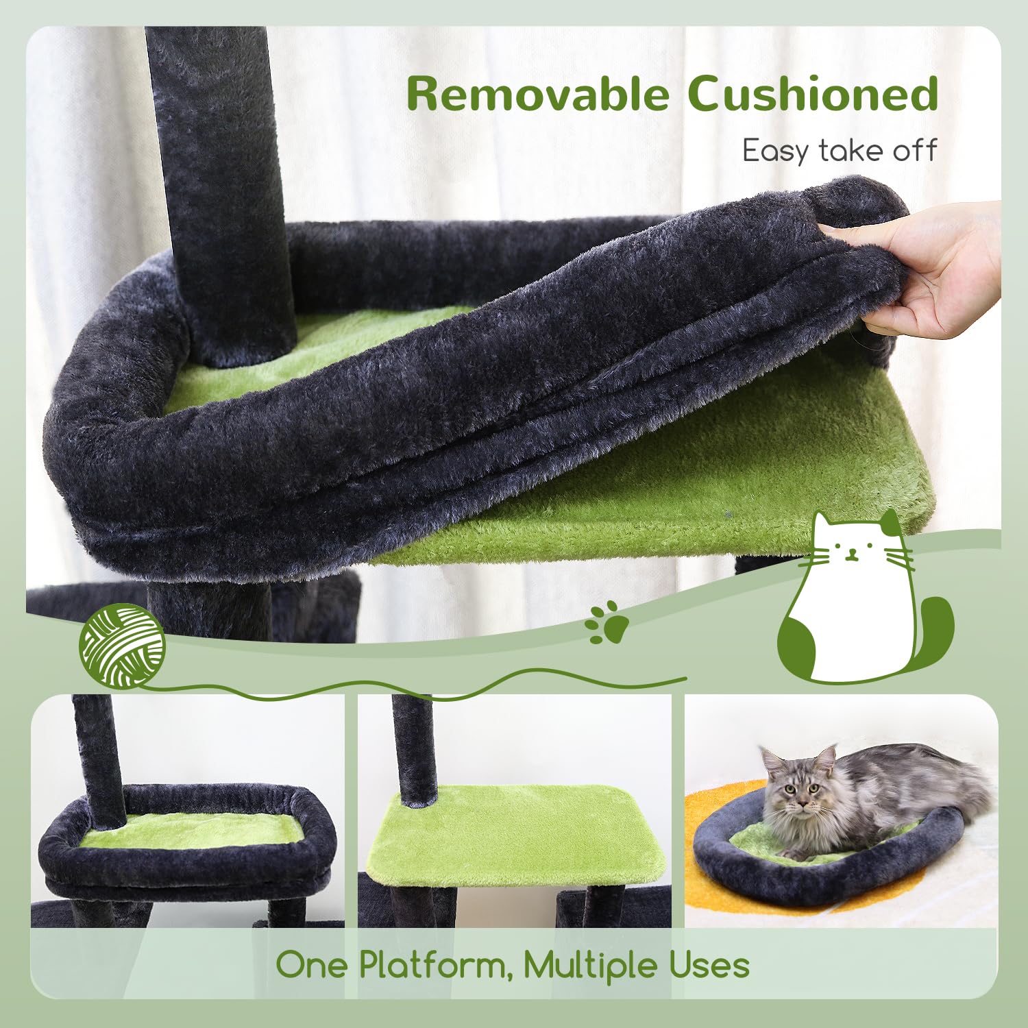 Globlazer cat tower easy assembly guides quick setup for busy homes.