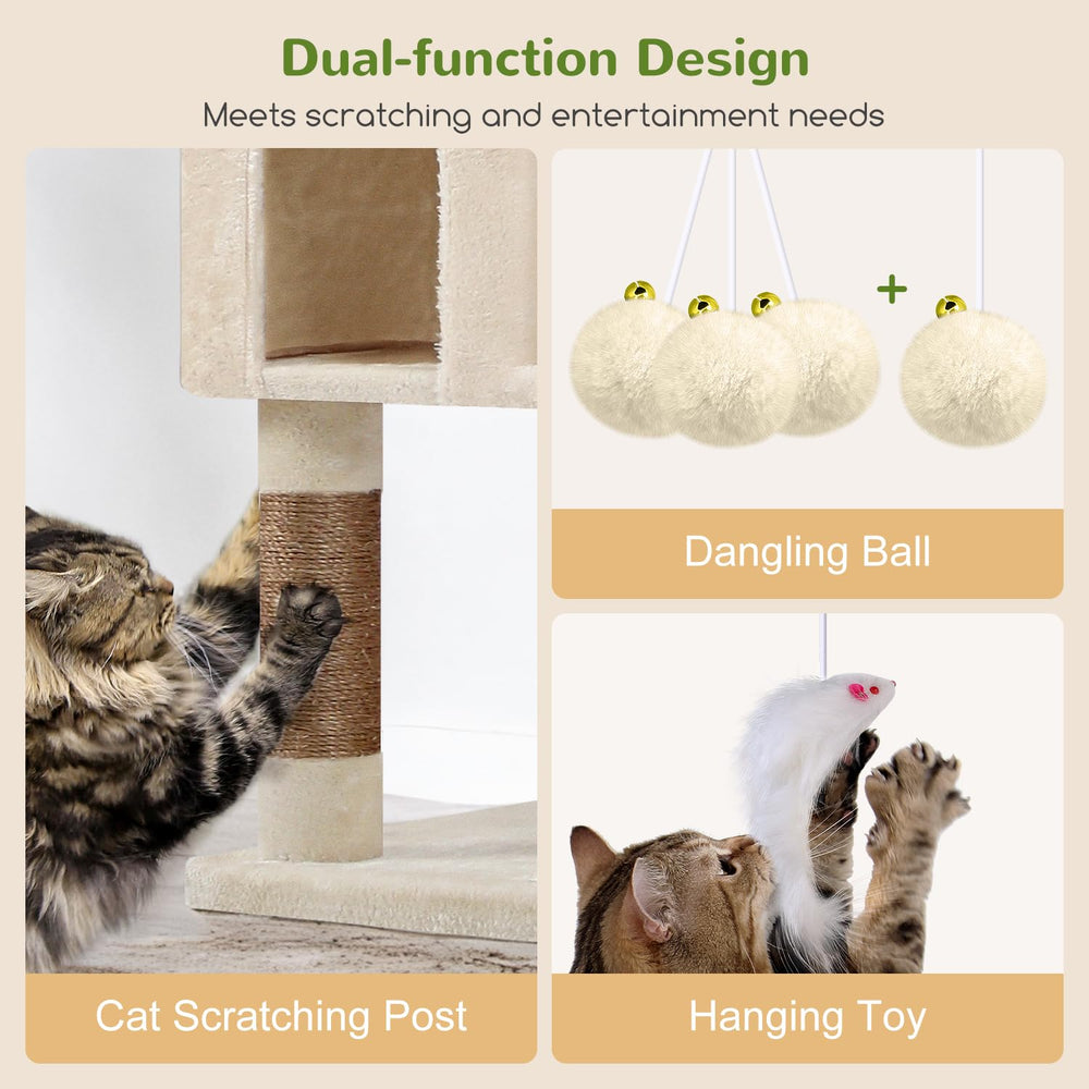 Globlazer 82-inch XXL cat tree assembly is straightforward with included tools