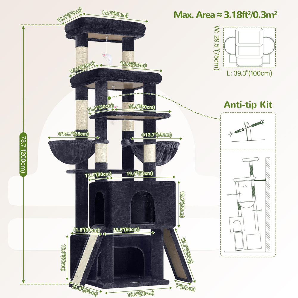 Globlazer cat tree assembly tools included for easy setup
