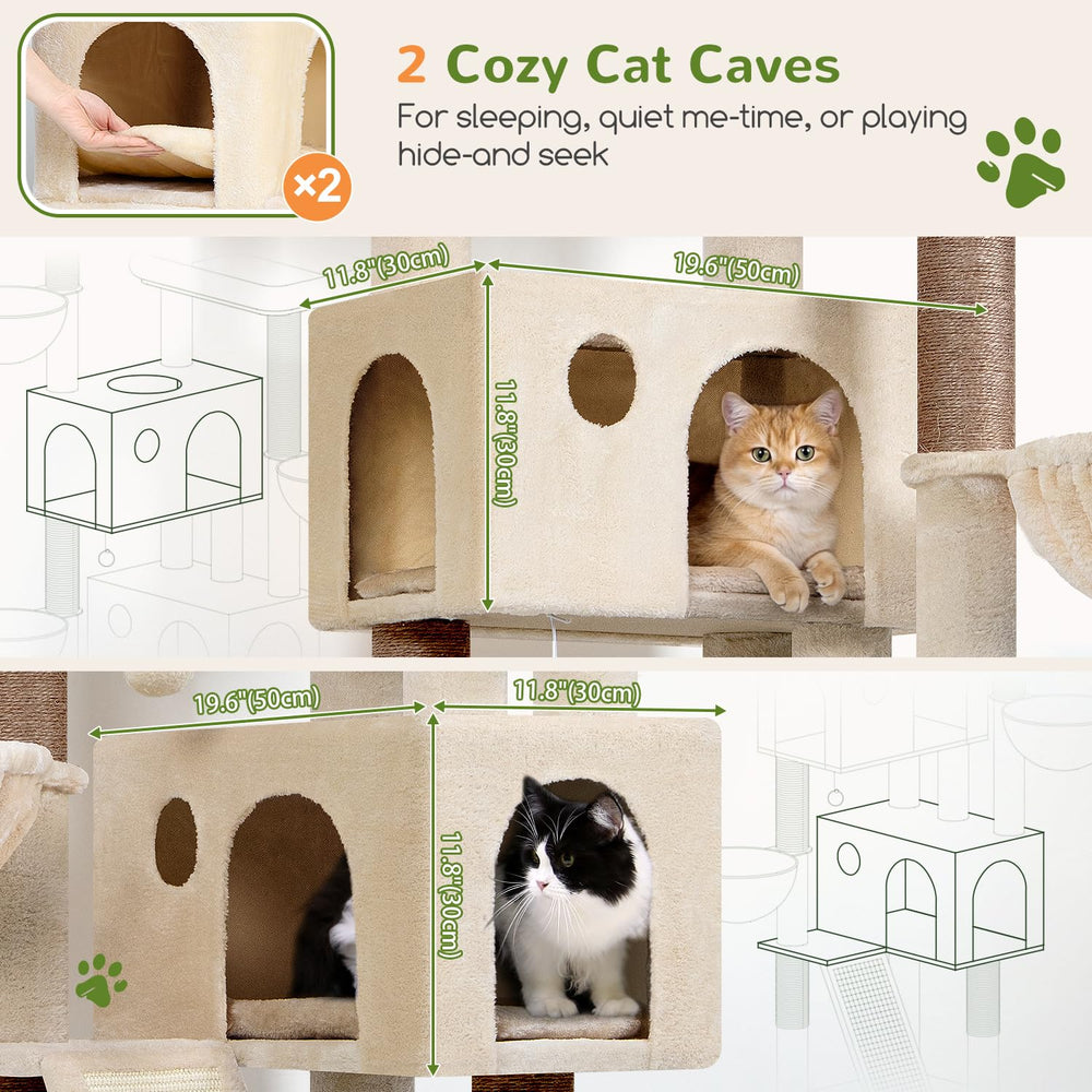 Globlazer cat tree cozy perches inviting resting on multiple levels.