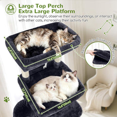 Globlazer cat tree extra-large lower platform for lounging