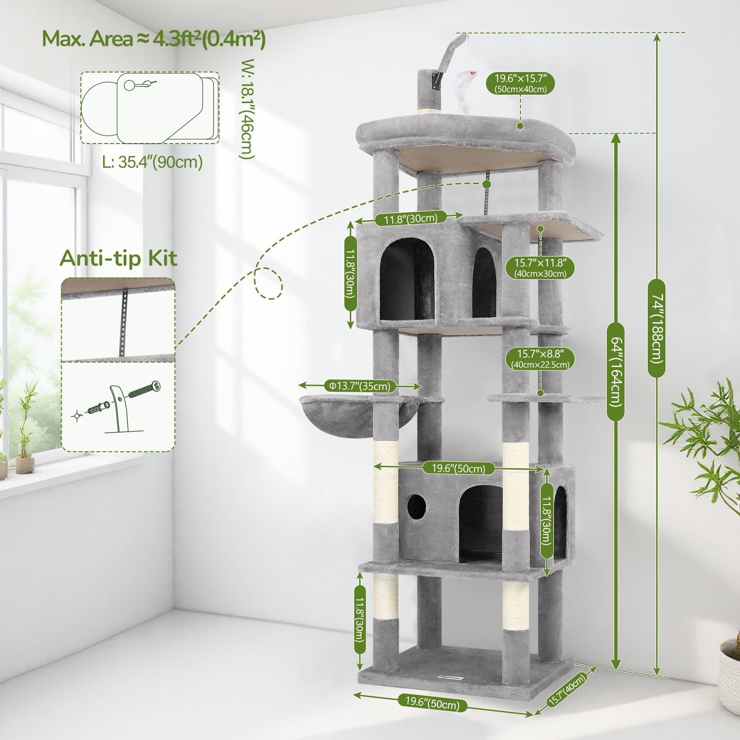 Globlazer cat tree interactive toy mouse enhances playtime and bonding