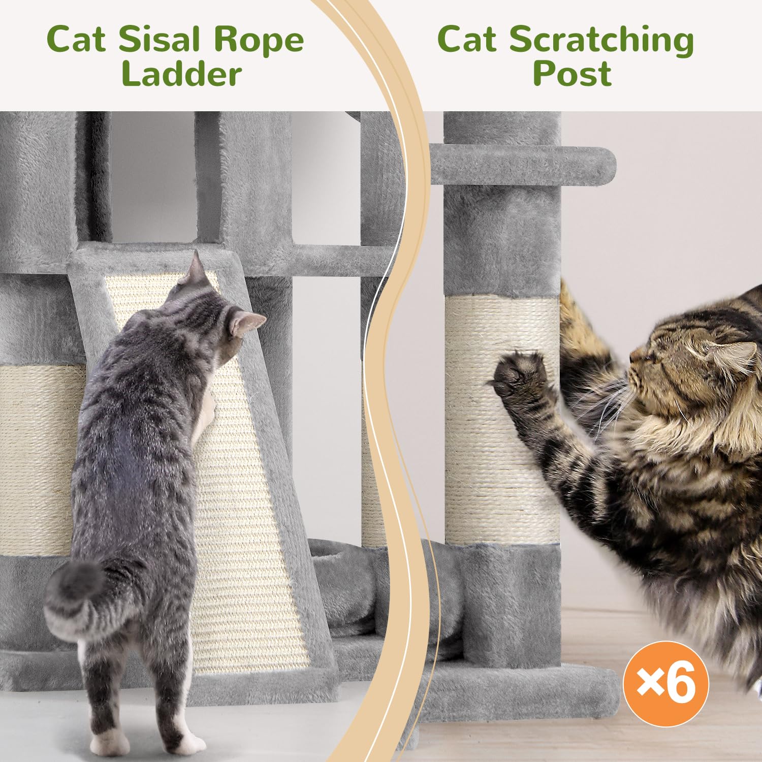 Globlazer lookout condo lets cats observe surroundings from above.