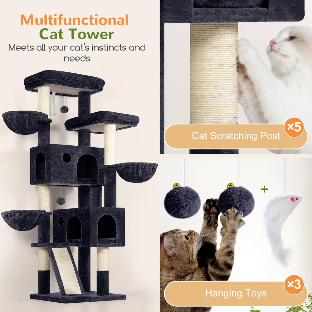Globlazer cat tree scratching board promotes healthy claws and surface protection