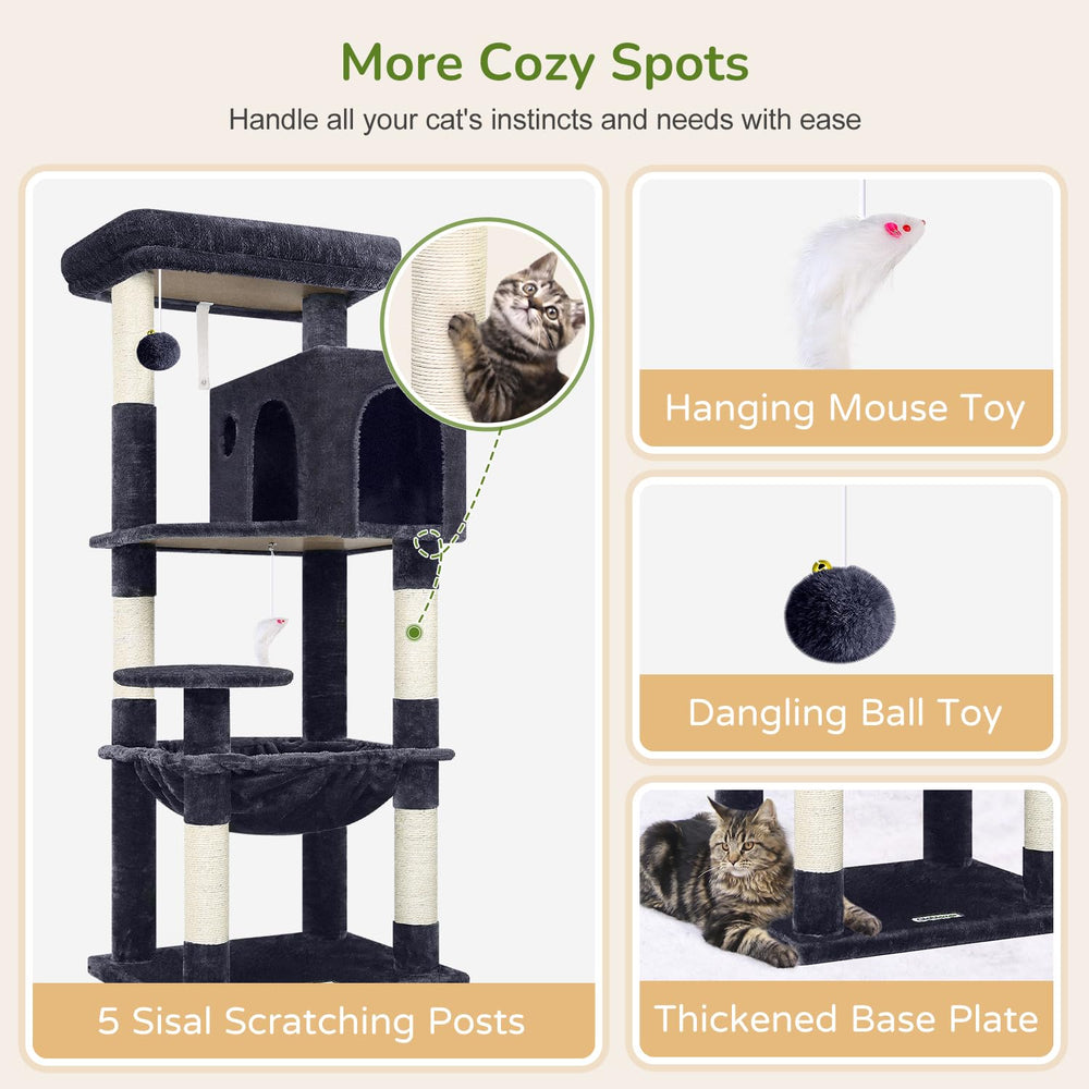 Globlazer five sisal posts for scratching and stretching