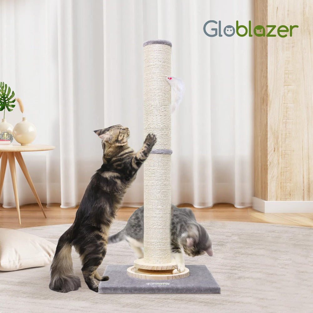 Globlazer natural sisal rope wrapping feels satisfying under claws