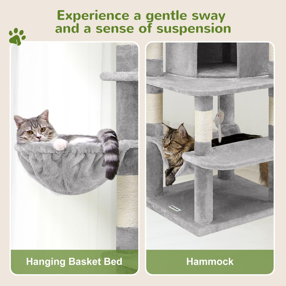 Globlazer corner cat tree ships with easy-assembly tools for quick setup.