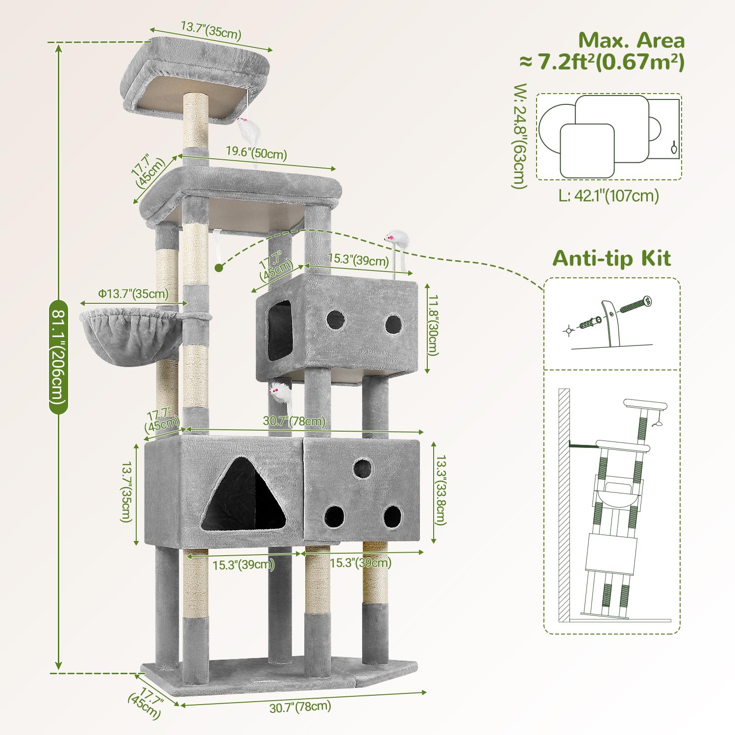 Globlazer easy assembly with clear guides speeds up setup.
