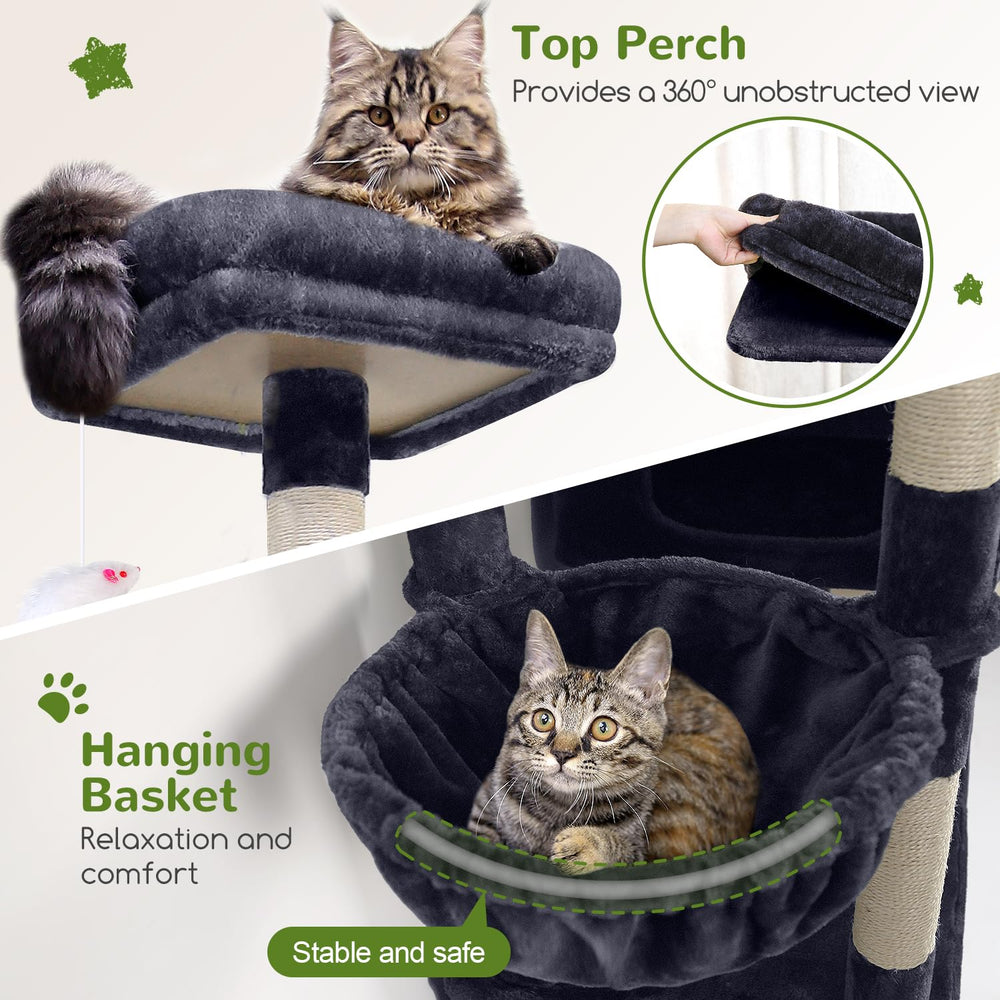 Globlazer F81 hanging basket rest area offers elevated lounging