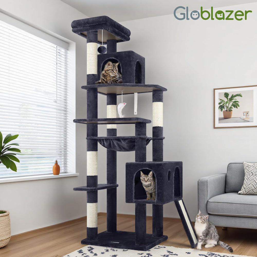 Globlazer gray finish fits modern homes and blends with decor