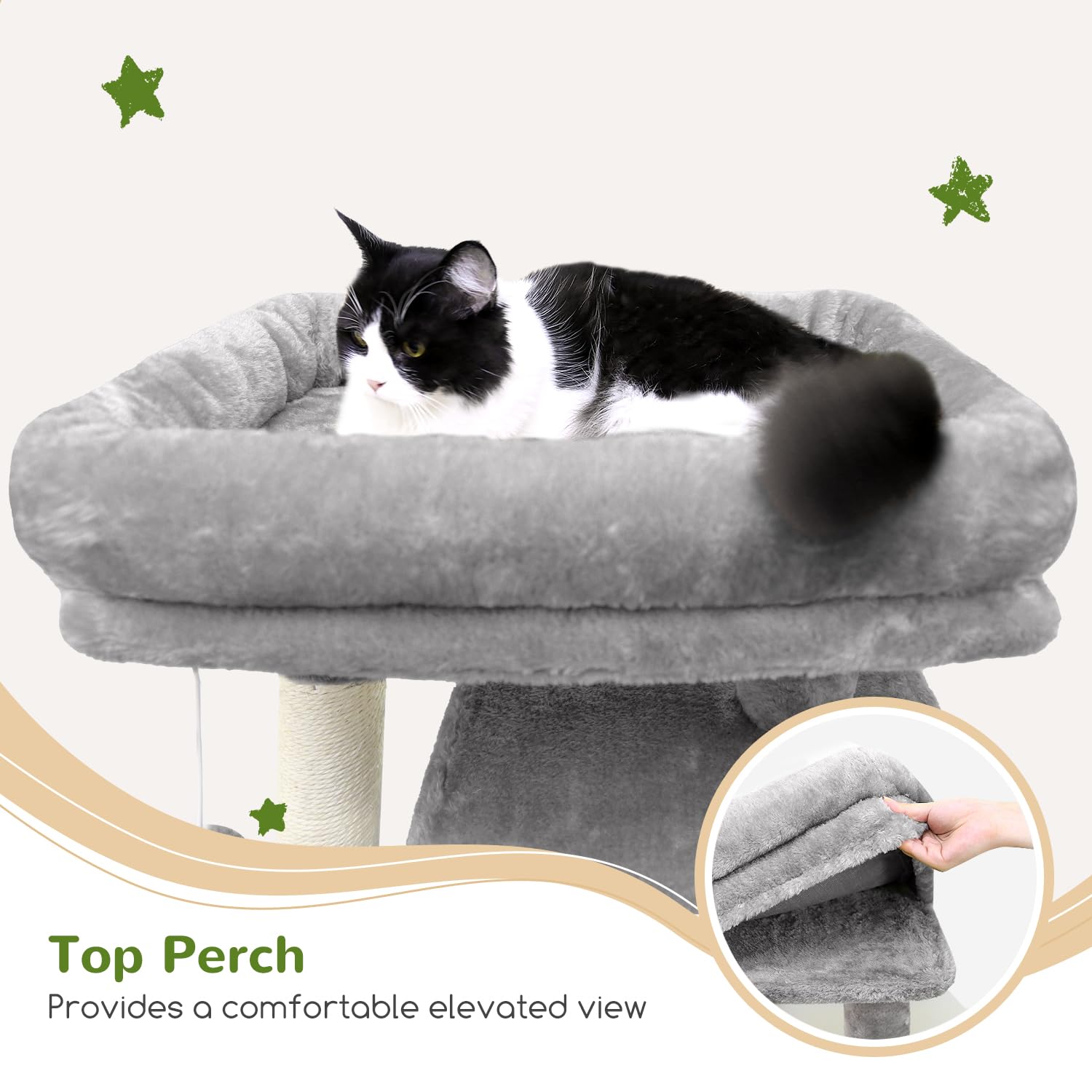 Globlazer spacious condo within the cat tree providing a private retreat