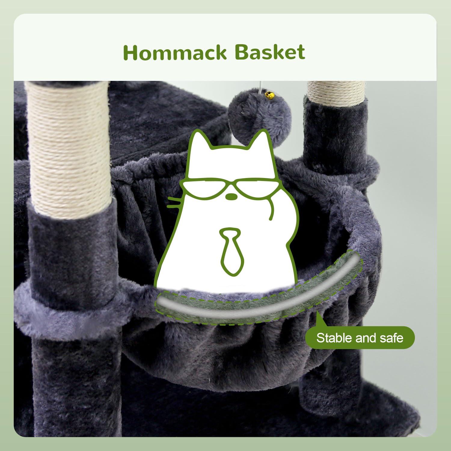 Globlazer two cat condos offer private rest and lookout.